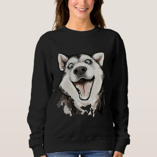 Siberian Husky 84 Sweatshirt