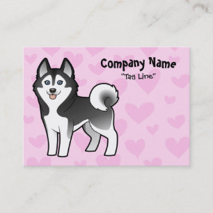 Siberian Husky / Alaskan Malamute Love Business Card