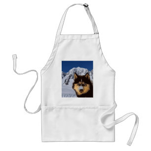 Siberian Husky Apron