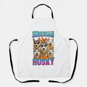 Siberian Husky Apron