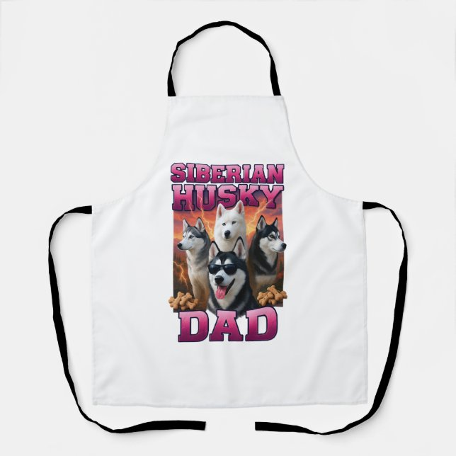 Siberian Husky   Apron (Front)