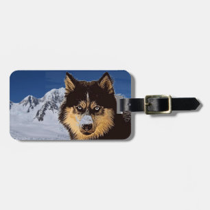 Siberian Husky Bag Tag