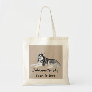 Siberian Husky Beautiful Tote Bag