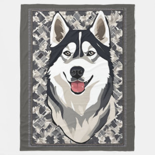 Siberian Husky Blanket