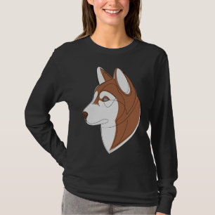Siberian Husky Brown T-Shirt