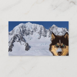 Siberian Husky Business Card