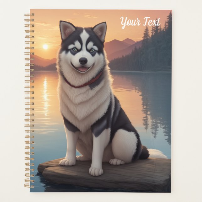 Siberian Husky by Lake Planner (Front)