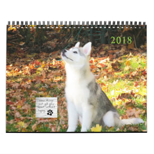 Siberian Husky Calendar