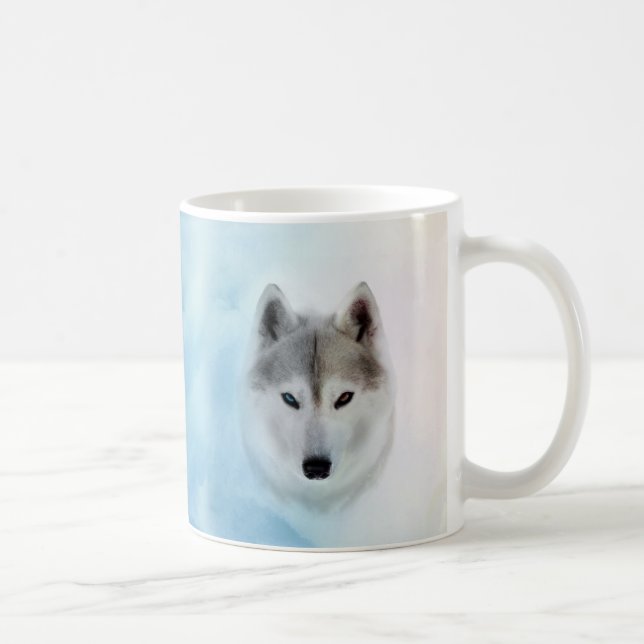 Siberian Husky Coffee Mug (Right)