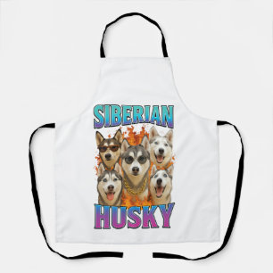Siberian Husky Copy Apron