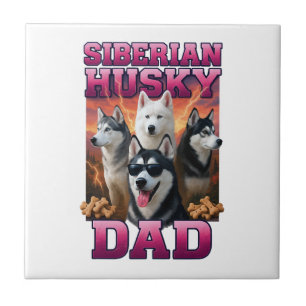 Siberian Husky Copy Copy Copy Ceramic Tile