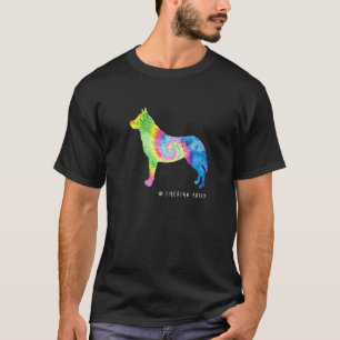 Siberian Husky Cute Puppy Pet Dog Owner Hippy Tie T-Shirt