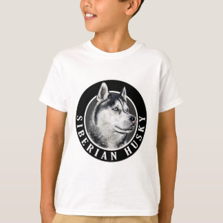 Siberian Husky Dog 002 T-Shirt