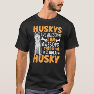Siberian Husky Dog Apparel For Husky Owner T-Shirt