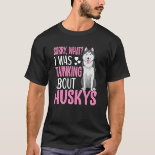 Siberian Husky Dog Apparel For Husky Owner Women T-Shirt