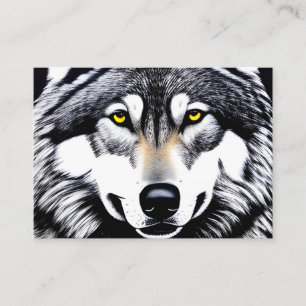 Siberian Husky Dog Business Card
