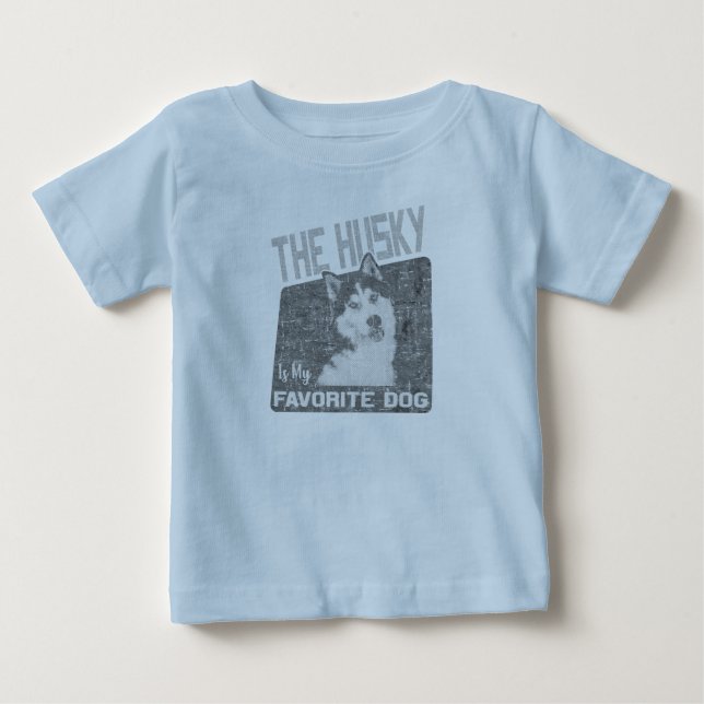 Siberian Husky Dog Pet  Baby T-Shirt (Front)