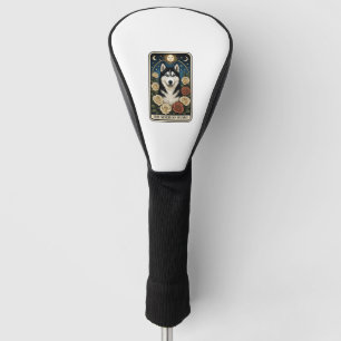 Siberian Husky Golf Head Cover
