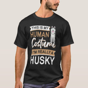 Siberian Husky Halloween Dog Apparel For Husky Own T-Shirt