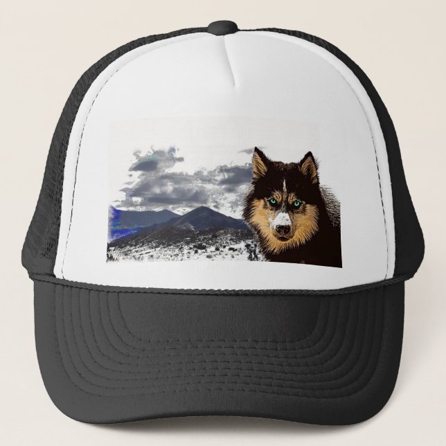 Siberian Husky Hat (Front)
