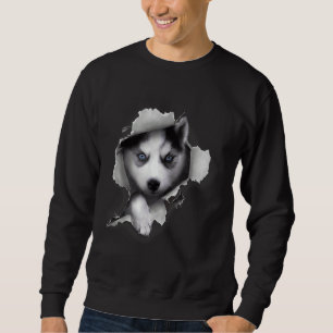 Siberian Husky  Husky Dog  Husky Sweatshirt