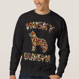 Siberian Husky Husky Grandma Mother's Day Sweatshirt