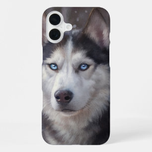 Siberian Husky iPhone 16 Plus Case