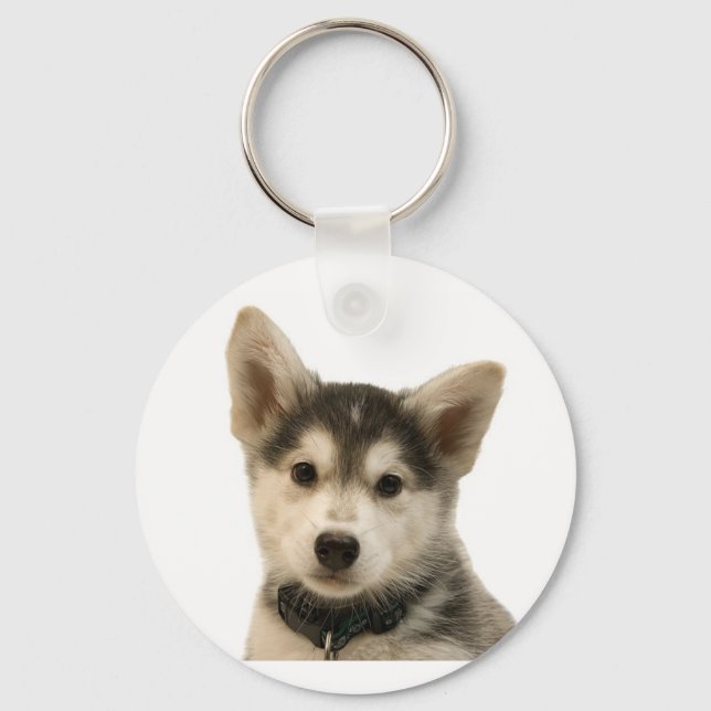 Siberian Husky Keychain (Front)