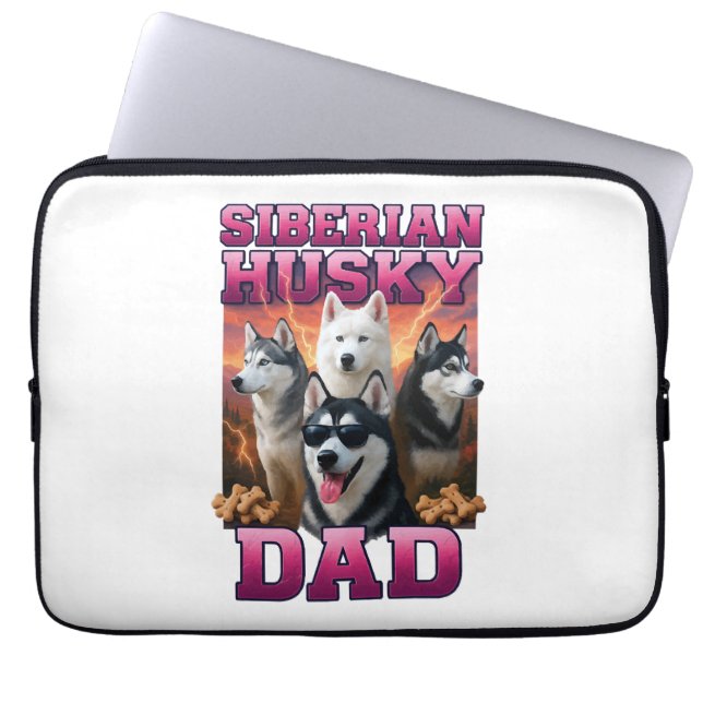Siberian Husky    Laptop Sleeve (Front)