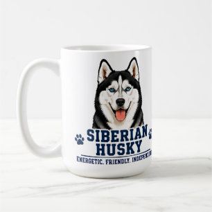 🐾 Siberian Husky Lover 🐾 Coffee Mug