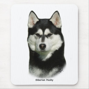 Siberian Husky Mouse Pad