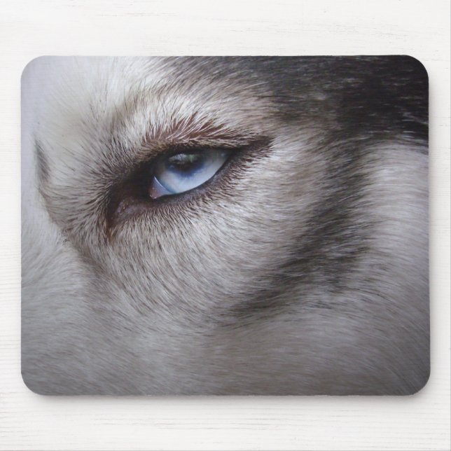 Siberian Husky Mousepad Gifts Malamute Sled Dogs (Front)