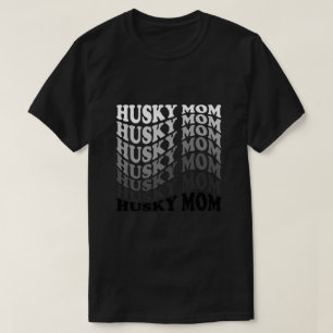 Siberian husky mum gifts, husky mama dog owner gif T-Shirt