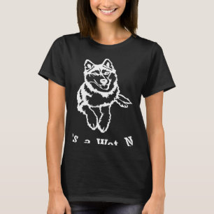 Siberian Husky My Therapist has a Wet Nose T-Shirt