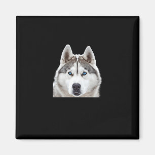 Siberian Husky Proof That Size S Sticker  Magnet