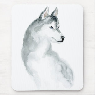 Siberian Husky Puppy Mum Dog Lover Fur Mama Mouse Pad