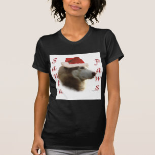 Siberian Husky Santa Paws T-Shirt