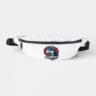 Siberian Husky Sibe Zombie Dog Halloween Essential Bum Bags