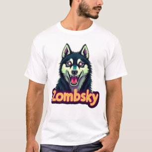 Siberian Husky Sibe Zombie Dog Halloween Essential T-Shirt