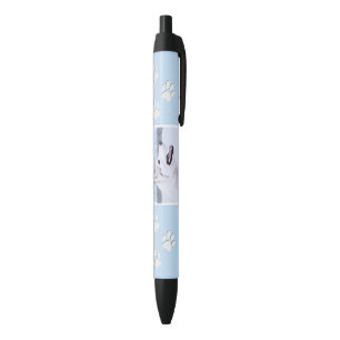Siberian Husky (Silver and White) Painting Dog Art Black Ink Pen