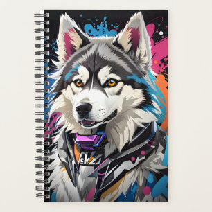 Siberian Husky Splash Planner