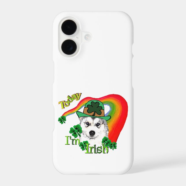 Siberian Husky St Patrick's (Back)