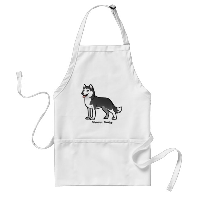 Siberian Husky Standard Apron (Front)