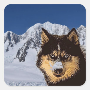 Siberian Husky Sticker