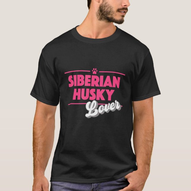 Siberian Husky T-Shirt (Front)