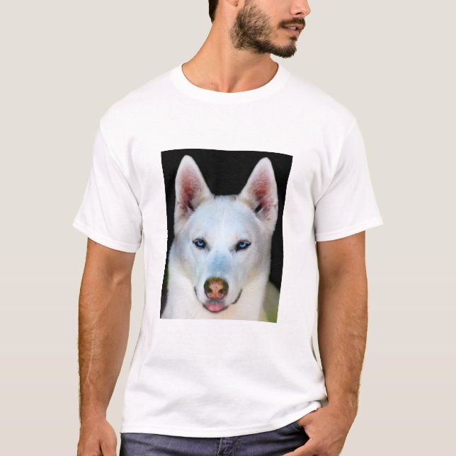 Siberian Husky T-Shirt (Front)