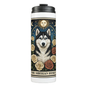 Siberian Husky Thermal Tumbler