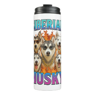 Siberian Husky  Thermal Tumbler