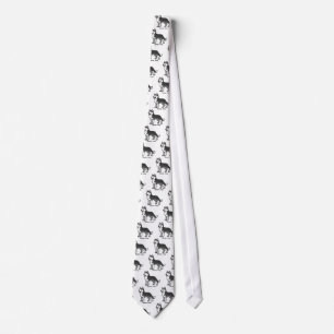 Siberian Husky Tie
