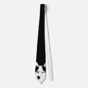 Siberian Husky Ties Stylish Alaskan Malamute Ties